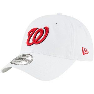 Washington Nationals Fitted Dad Hat WHITE